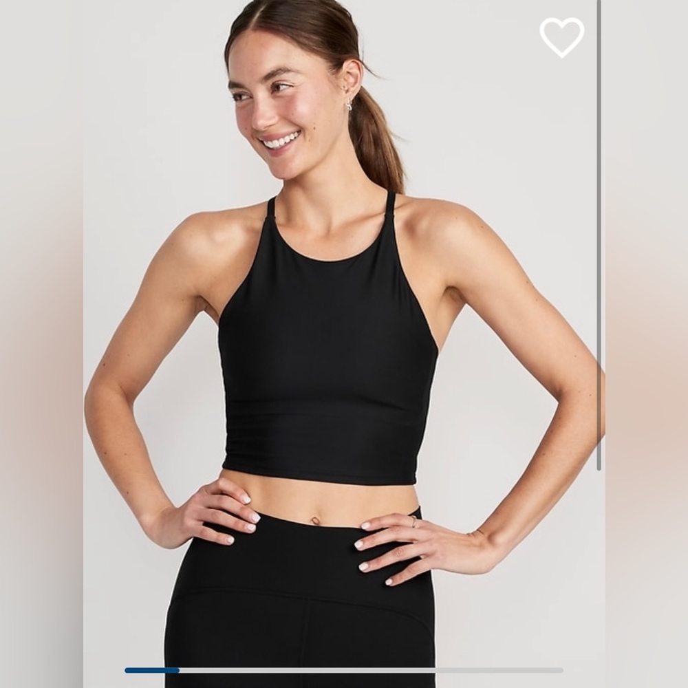 Old Navy power soft longline sports bra